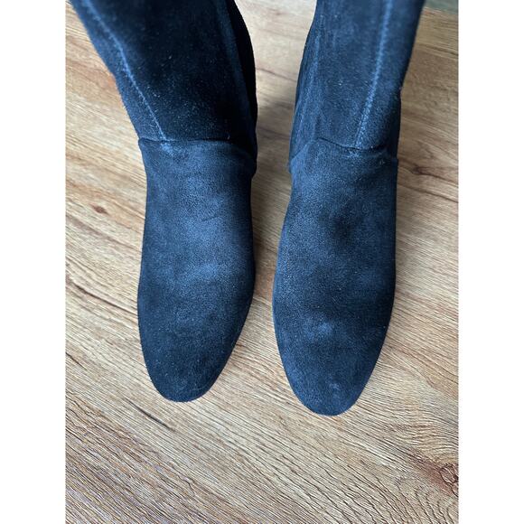 Franco Sarto Black L-Pia Ankle Boots Size 8 - Picture 3 of 6